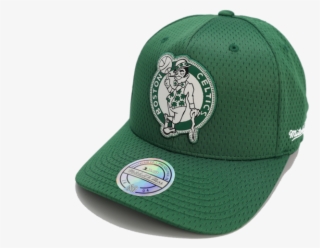Boston Celtics Mitchell & Ness Jersey Logo 110 Flex - Baseball Cap #9561724