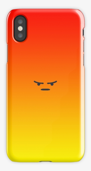 Angry React Iphone X Snap Case - Mobile Phone Case #9562018