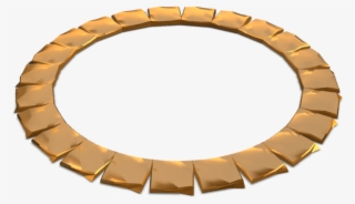 Welded Plate Necklace - Circle #9562024