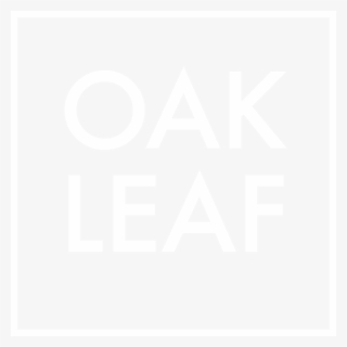 Oak Leaf Media Logo White #9562408