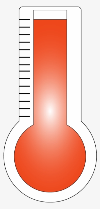 Check To See How Full The Thermometer Is To See How - Graphic Design #9564303
