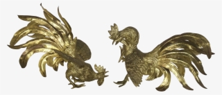 Italian Brass A Pair Chairish - Rooster #9565863
