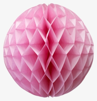16 Inch Pink Honeycomb Lanterns - Sphere #9567006
