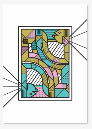 As Part Of Our Star Signs Series Here Is Our Gemini - Stained Glass #9567693