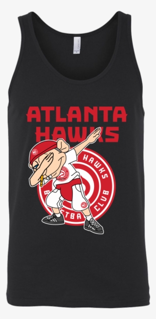 Atlanta Hawks Jeffy Dabbing Super Mario Logan Basketball - Fairy Tail Tank Top #9568631