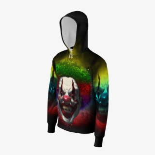 Crazy Clown Eyes Hoodie - Sweatshirt #9568745