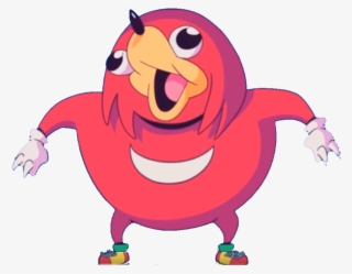 Knuckles Meme Png - Ugandan Knuckles Png #9569021
