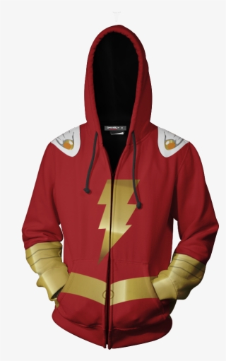 Shazam Suit Fan Zip Up Hoodie Fullprinted Zip Up Hoodie - Chaqueta Del Soldado Del Invierno #9569283