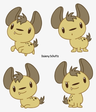 Hyena Clipart Kawaii - Kawaii Cute Hyena Drawing #9569495