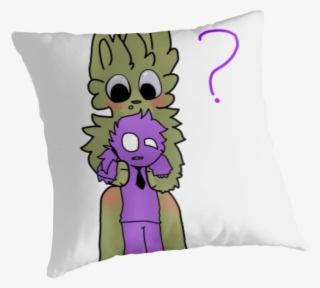 "springtrap And Purple Guy" Throw Pillows Scurryy - Cushion #9569714