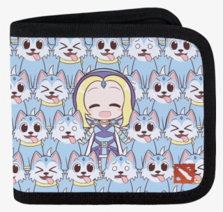 Snowstorm Canavs Wallet - Cartoon #9571202