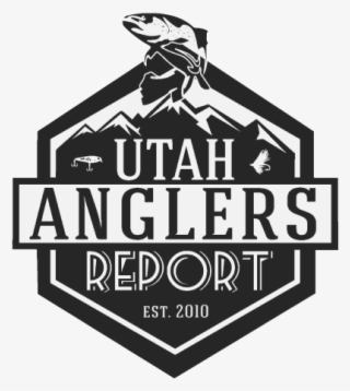 5″x5″ Utah Anglers Report Clear Sticker Pentagon - Illustration #9571368