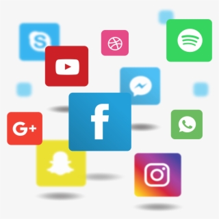 Social Media Png File - Aplicaciones De Comunicacion Social #9572126