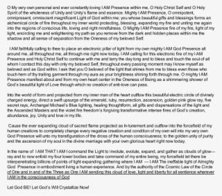 Transfiguration Tube Of Light Glow Ray Clouds Of God - Document #9572626