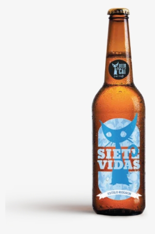 Ginger Cat Beer Beercat Disculpi Studio - Beer Bottle #9572936