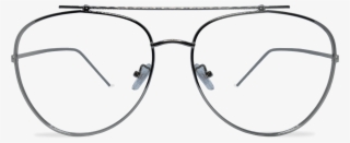 Aviator Silver - Medida Lentes Para Hombre #9573216