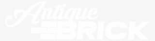 Antique Brick Logo White - Png Format Twitter Logo White #9573274