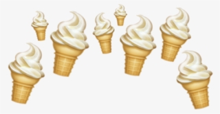 #emoji#icecream #crown#эмоджи#мороженое - Ice Cream Cone #9573546
