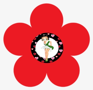 Free Betty Boop Printables - Retro Flower Svg #9573691