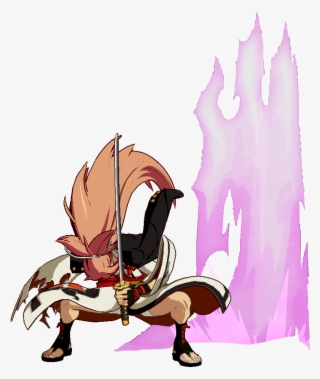 Ggxrd Baiken Tetsuzansen - Cartoon #9574158