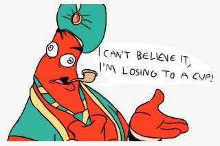 I'm Losing To A Cup - Cuphead Djimmi The Great Fanart #9574244