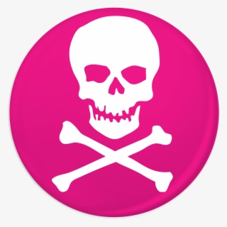Skull Crossbones Pink Badge 3374 P - Skull #9574989 Skull Crossbones Pink Badge 3374 P - Skull #9574989
