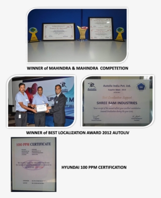 Appreciations Received - Diploma #9575935