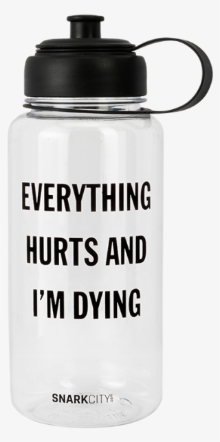 Snarky Water Bottle - Hire A Teenager #9576158