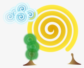 Free Swirl Free Paisaje - Clip Art #9577017