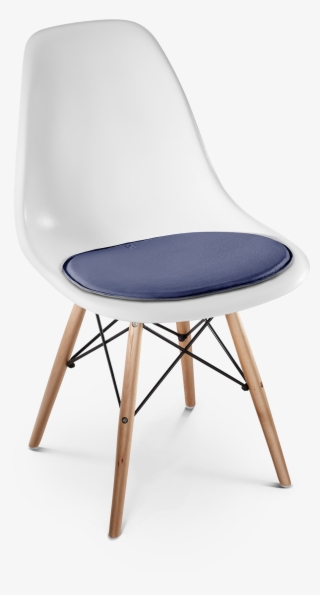 Sitzkissen Aus Echtleder Auf Eames Side Chair Stuhl - Chair #9577867