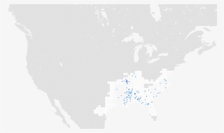 Base Map Where Plant Found - 90th Meridian West #9578375