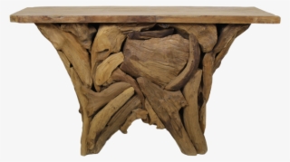 Console Table Root Temple- Natural - End Table #9578743