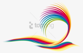 Free Png Colorful Waves Png Png Image With Transparent - Abstract Background Images Png #9578851