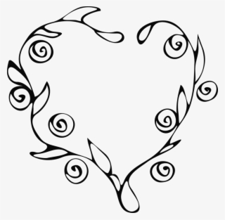 Vector, Heart, Figure, Blooming, Roses, Flowers, Love - Corazon De Flores Vector #9579465