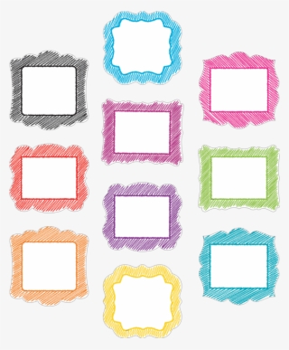 Tcr 2670 Scribble Cutouts - Motif #9579733