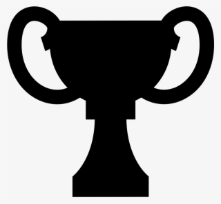 Award Black Shape Of Trophy Cup Comments - Black Award Icon Png #9580421