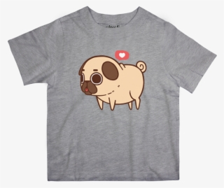 Puglie Pug Toddler - Cartoon #9582340