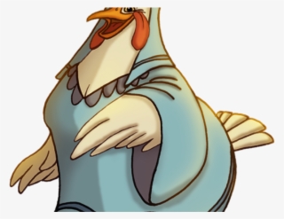 Walrus Clipart Grey Thing - Disneys Robin Hood Lady Kluck #9582679