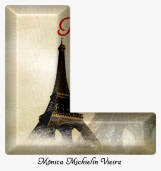 Alfabeto Torre Eiffel Paris Png - Steeple #9587398