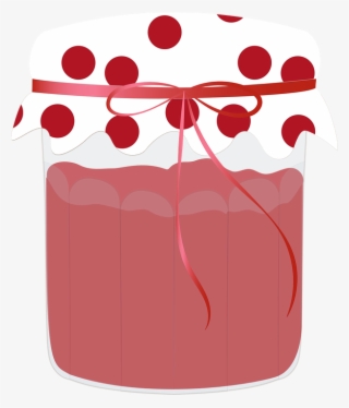 Pot Vector Jam Strawberry Red Dessert Food - Jam #9587399