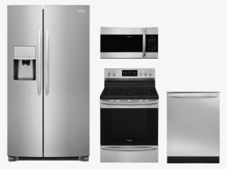 Freeuse Download Microwave Clipart Kitchen Appliance - Samsung Appliance Set Png #9587619