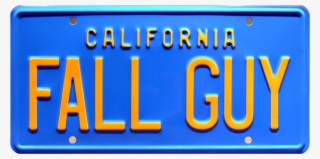Fall Guy Prop Plate Movie Memorabilia From The Fall - Signage #9587880