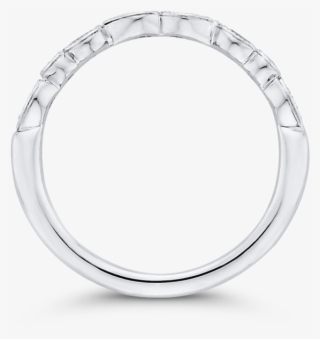 14k White Gold Pear Oval And Round Diamond Wedding - Wedding Ring #9589010