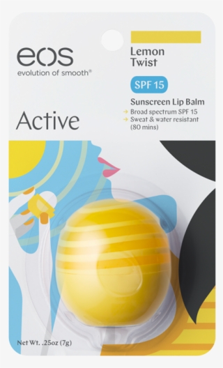 Lemon Twist With Spf - Eos Lip Balm Pink Grapefruit #9589765