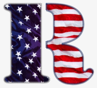 A F B Orig Png R - Letter A Patriotic #9590152