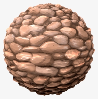 Hand Painted Texture Stone Pbr Ready - Art #9591130