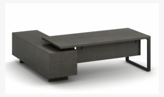 0m Executive L Shape Desk, Metal Frame, Demo Discount - Coffee Table #9591999