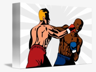 Svg Royalty Free Boxer Clipart Challenger - Boxing #9592615