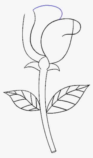 How To Draw Simple Rose - Iris #9594088 How To Draw Simple Rose - Iris #9594088