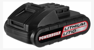 Powerbuilt 20v Replacement Battery For Cordless Drill - Flashlight #9595332